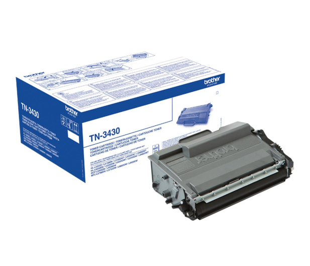 BROTHER TN3430BK Black 3000str. - 303802 - zdjęcie